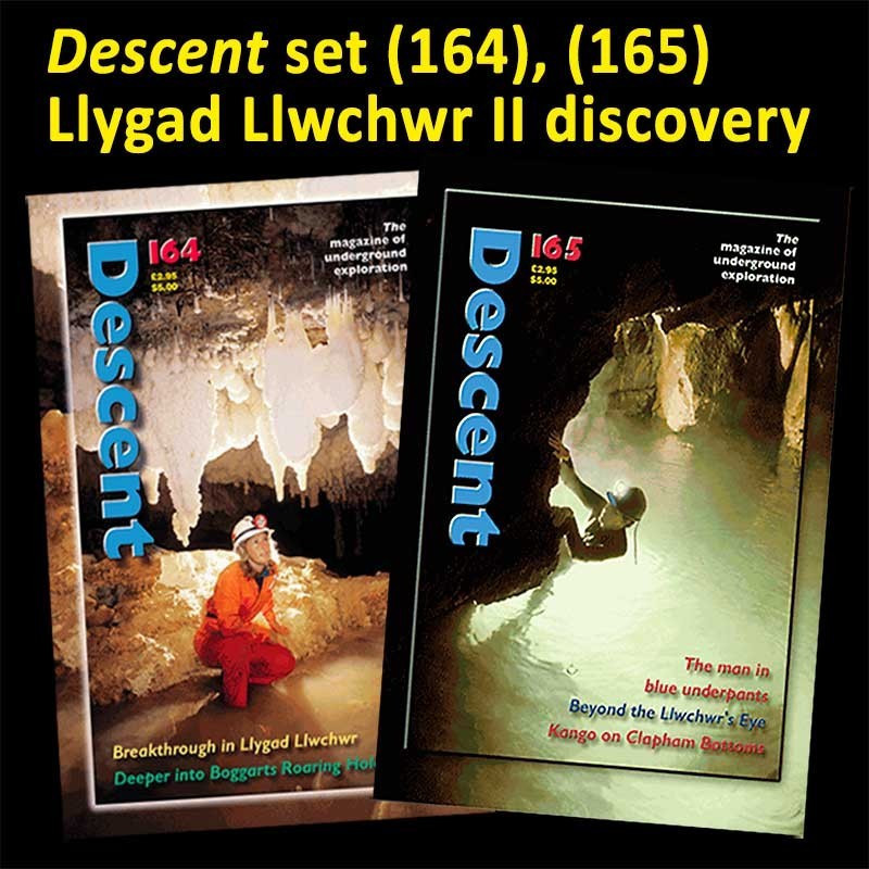Descent set: Llygad Llwch II discovery