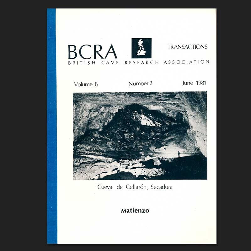 BCRA Transactions Vol 8 (2) June 1981: Matienzo