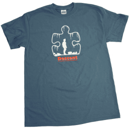 Descent Jigsaw T-shirt Indigo