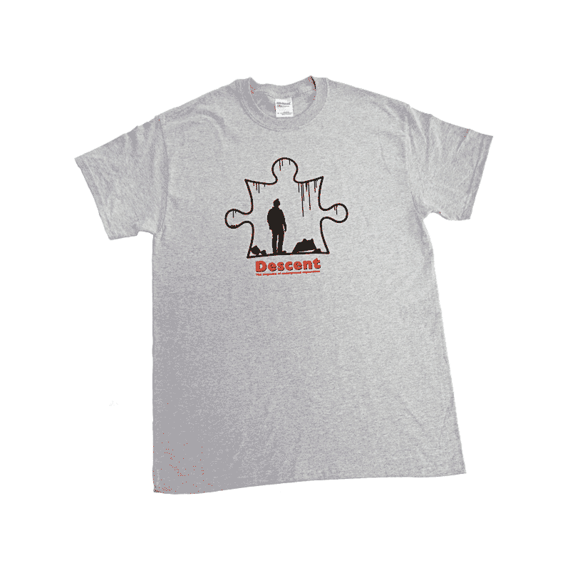 Descent Jigsaw T-shirt Grey