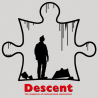 Descent Jigsaw T-shirt Grey