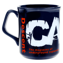 Descent blue mug