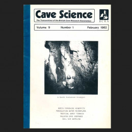 Cave Science (BCRA Transactions), Vol. 9 (1) Feb 1982