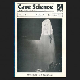Cave Science (BCRA Transactions), Vol. 9 (4) December 1982