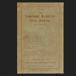 Yorkshire Ramblers' Club Journal Vol 1 (1)