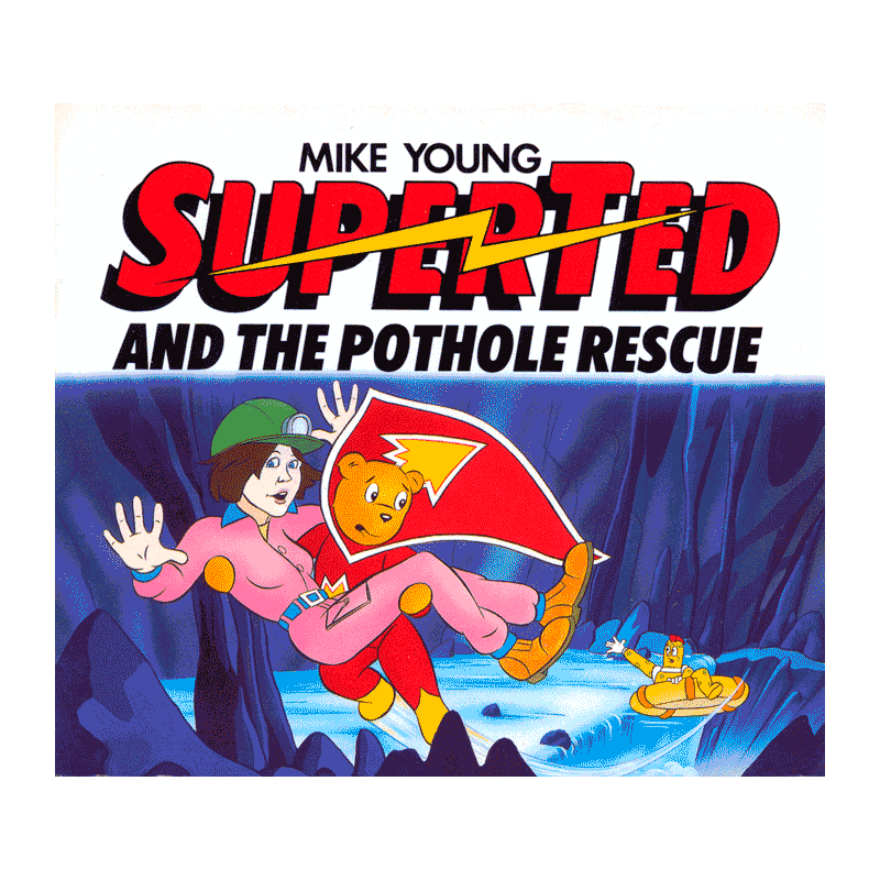 SuperTed and the Pothole Rescue