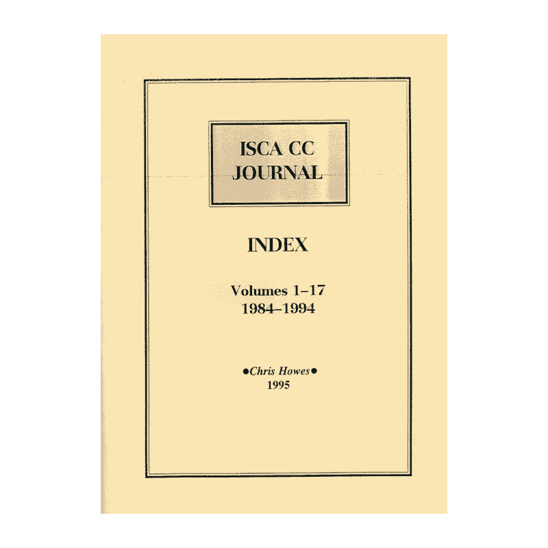 Isca CC Journal Index