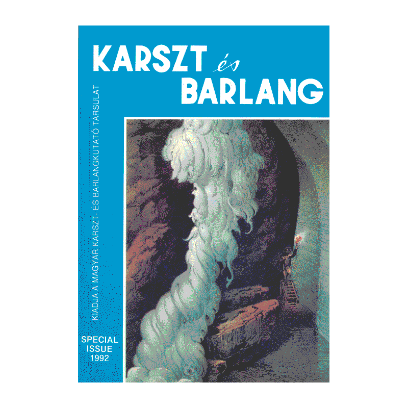 Karst es Barlang special issue