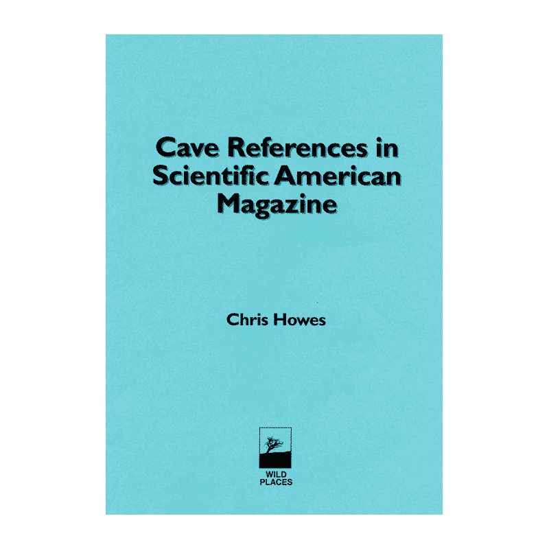 Cave References in Scientific American Magazine